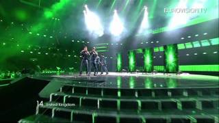 Blue  I Can United Kingdom  Live  2011 Eurovision Song Contest Final [upl. by Rockwood]