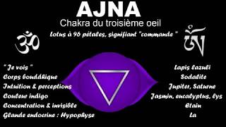 Harmonisation des chakras  Ajna [upl. by Aymik]