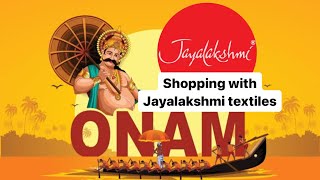 Onam shopping with JAYALAKSHMI silks Trivandrum reels dress trending viralvideo [upl. by Perrie]