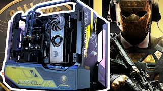 PC Build MW2 BlackCell CaseMod  ANTEC Cannon  ROG Z790 HERO  INTEL ARC 770 [upl. by Ytirehc311]