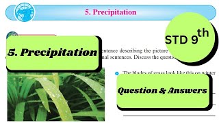 5 PRECIPITATION COMPLETE QUESTIONS AND Answer class 9 GEOGRAPHY CHAPTER 5  MAHARASHTRA BOARD [upl. by Okihcas571]