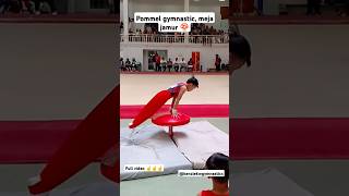 Pommel gymnastic meja jamur 🍄gymnast pommel shorts [upl. by Eenahc923]