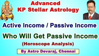 Passive income or Huge Wealth in KP Astrology  Learn KP Astrology in English  Cuspal Interlink [upl. by Gaskins]