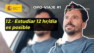 🏋️‍♀️ Estudiar al MÁXIMO en la oposición  Cosas que te conviene saber antes de opositar nº12  OV1 [upl. by Siroval]