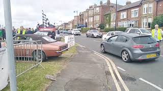 Cars Leaving a car Show in Style  Sportscars In The Park 2023 [upl. by Cindy]