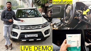 Wired GPS Tracker by OnelapDotIN • Installation amp LIVE DEMO [upl. by Wrench]