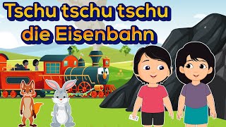 TSCHU TSCHU TSCHU DIE EISENBAHN  SING SONG KINDERLIEDER  Deutsche Kinderlieder [upl. by Mcmath835]