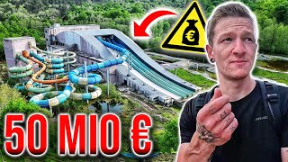 NIE ERÖFFNET MULTIMILLIONEN WASSERPARK mit Rutschen🌊💸 XXL LOST PLACE in Portugal [upl. by Malita301]