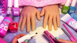 ASMR Realistic Toy Manicure RP Whispered [upl. by Aidaas]