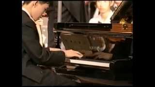 Yundi Li at age 15  Yellow River Piano Concerto [upl. by Bolte]