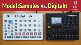 Loopop Review Elektron Model Samples vs Digitakt  10 performance tipshacks [upl. by Jezabella]