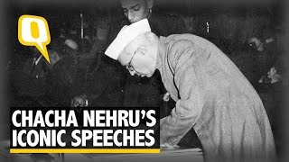 Nehru’s Most Iconic Speeches and The History Behind Them [upl. by Yeknarf]