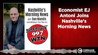 Economist EJ Antoni Joins Nashvilles Morning News [upl. by Dinah]