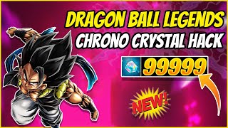 DB Legends hack 2022  How Legends generates Unlimited chrono crystals [upl. by Adeehsar929]