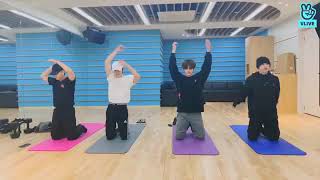 ENG Stray kids Workout Vlive SKZLIFE Ep1 [upl. by Yeuh828]