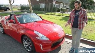 2014 Nissan 370Z Touring Roadster Test Drive Video Review [upl. by Aihsetal]