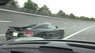 🏁😲Koenigsegg Agera R clearcarbon vs Porsche 918 Spyder race 50330 kmh 30206 mph long version🏆🤌 [upl. by Cirnek]