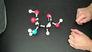 Molecular Model of Aspartic Acid [upl. by Rosse]