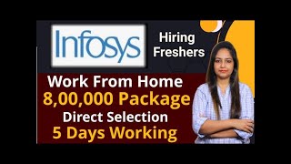 Infosys Recruitment 2024 Hiring Freshers 2024Infosys VacancyWork From Home JobGovt Jobs Feb 2024 [upl. by Gorrian]