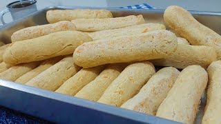 BISCOITO DE POLVILHO ASSADO  SEM LEITE FÁCIL RÁPIDO E DELICIOSO [upl. by Delogu]