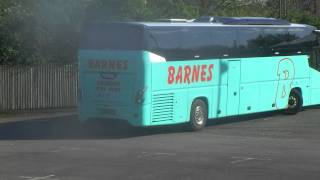 BARNES COACHES AT GLOUCESTER STATION 260415 [upl. by Alphonsine]