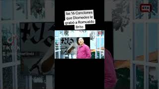 16 Canciones de Romualdo Brito que Diomedes Díaz le grabó [upl. by Jurgen]