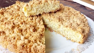 Torta Sbrisolona con cocco e mandorle  Le video ricette di Lara [upl. by Daniala951]