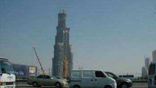 The Burj Dubai under construction [upl. by Kresic304]