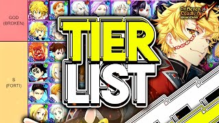 I PERSONAGGI DI TOG SONO TUTTI ROTTI TIER LIST  Seven Deadly Sins Grand Cross ITA [upl. by Sharpe]