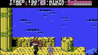 Ninja Gaiden NES  Boss 5  Bloody Malth  No Damage [upl. by Alleira]