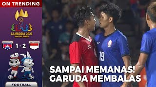 PERMAINAN GEMILANG Cambodia 1 Vs Indonesia 2  SEA GAMES 32 CAMBODIA [upl. by Dalila]