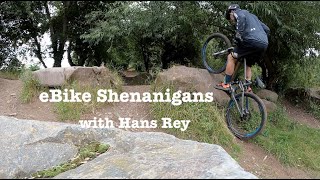 eBike Shenanigans with Hans Rey [upl. by Shawna]