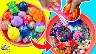 HUGE Slime Squishy Smoothie Whats Inside Bowl of Squishies [upl. by Gallard]