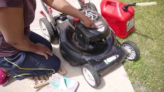 DoItYourself Basic Lawn Mower Service [upl. by Akeim]