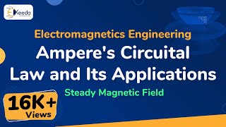 Amperes Circuital Law and Its Applications  Steady Magnetic Field  Electromagnetic Engineering [upl. by Brande]