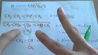 Formulación orgánica Compuestos halogenados [upl. by Fadiman58]