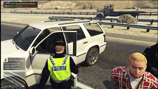 31 Cykel på motorvägen svensk polis LSPDFR Svenska [upl. by Jones]