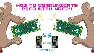 Wirelessly Connecting Raspberry Pi Picos with NRF24 Modules Arduino IDE Tutorial [upl. by Oscar]