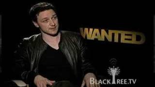 Wanted  Interview w James McAvoy [upl. by Anihsit]