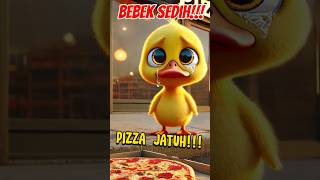 Bebek Lucu Gagal Bawa Pizza 😢🍕 Pizza Jatuh di Jalan bebek bebeksedih bebeklucu ai [upl. by Devy]