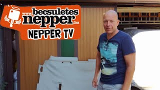 Nepper TV Tetőkárpit javítás  Becsületesnepperhu [upl. by Swanson721]