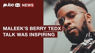 Maleek Berry TEDx Tak at Peckham Finding Truth In My Roots Was Inpiring  Pulse TV News [upl. by Hoashis]