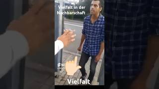 Vielfalt in der Nachbarschaft🤦🏻✈️ afd memes deutsch deutschland politik shorts satire funny [upl. by Yi971]