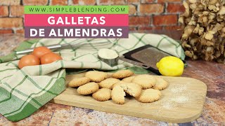 LAS GALLETAS DE ALMENDRAS MÁS FÁCILES  Galletas de almendra bajas en carbohidratos [upl. by Mittel]