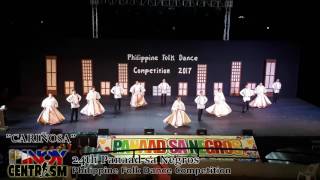 Cariñosa  Philippine Folk Dance Competition 2017 [upl. by Sivar427]