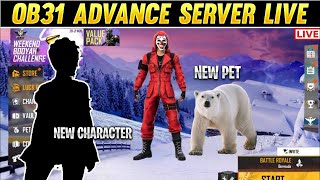 OB31 UPDATE ADVANCE SERVER ll FREE FIRE OB31 UPDATE ADVANCE SERVER LIVE ll FREE FIRE NEW UPDATE LIVE [upl. by Coheman]