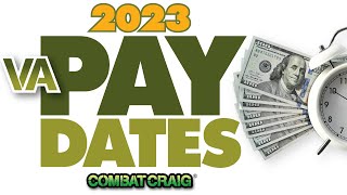 2023 VA Disability Pay Dates VA Payment Schedule [upl. by Norvin503]