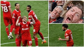 SALAH GAKPO ROBBO amp ELLIOTT SCORES A SCREAMER LIVERPOOL 42 SPURS  MATCH VLOG [upl. by Eclud]