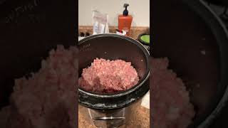 Cooking corn beef hash in the rice cooker for dinner [upl. by Bettina]