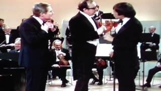 Morecambe amp Wise  Andre Previn Sketch BBC [upl. by Ardnalahs]